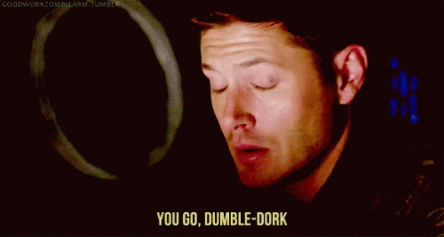 You Go, Dumble-dork - Supernatural GIF - Supernatural Dean Sassy GIFs