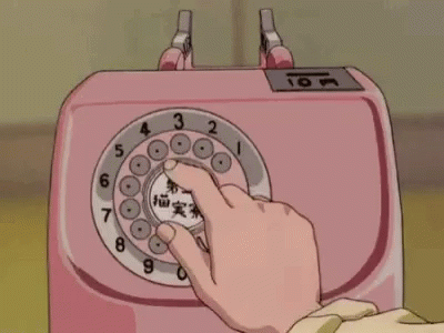 Anime Dialing GIF - Anime Dialing Phone GIFs