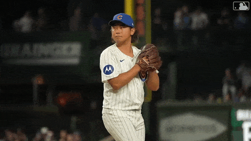 a baseball player with a motorola logo on his sleeve
