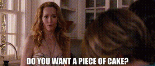 This Is40 Debbie GIF - This Is40 Debbie Do You Want A Piece Of Cake GIFs