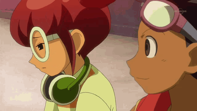 a boy and a girl are standing next to each other in a cartoon with tokyo mx on the bottom left