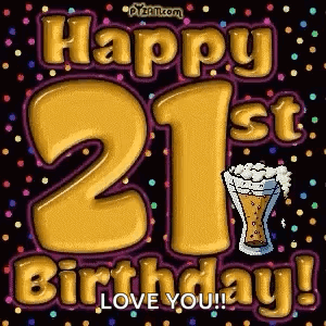 Happy21st Birthday Debut GIF - Happy21st Birthday Debut Happy Birthday GIFs