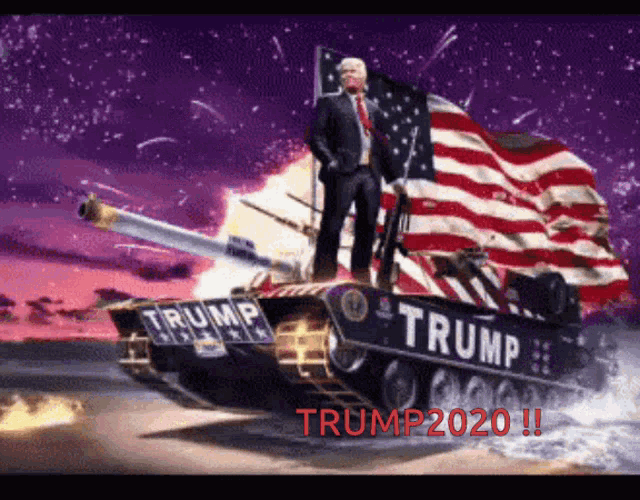 Trump2020 Presidential Elections GIF - Trump2020 Presidential Elections Tank GIFs