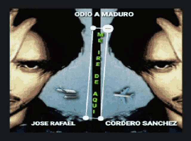 jose rafael and cordero sanchez are featured on the cover of the album odio a maduro