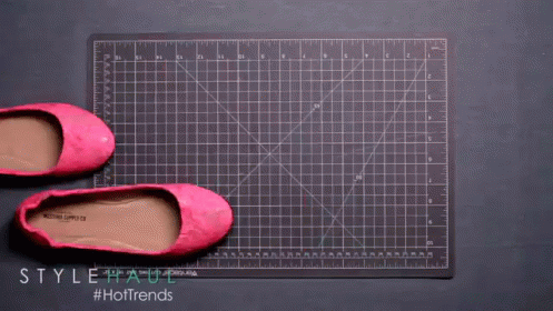 Diy Flats GIF - Pink Shoes Style Haul GIFs