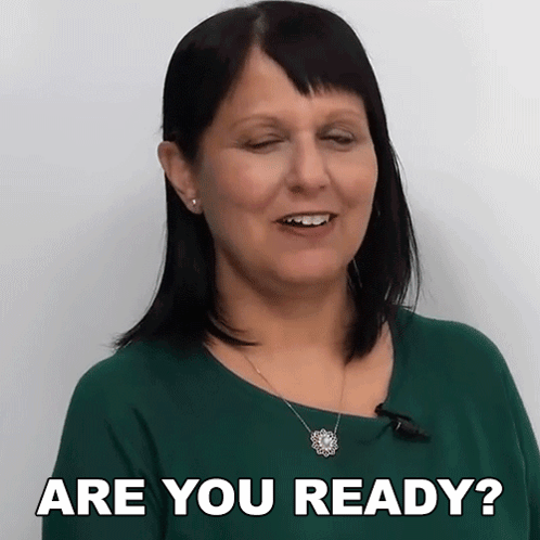 Are You Ready Rebecca GIF - Are You Ready Rebecca Engvid GIFs