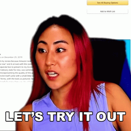 Lets Try It Out Lizzy Capri GIF - Lets Try It Out Lizzy Capri Lets Go For It GIFs