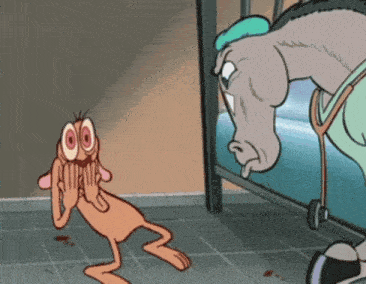 a cartoon character with a stethoscope is standing next to a horse