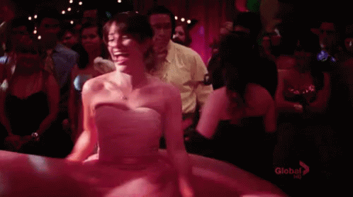 Prom Night GIF - Glee Prom Rachel GIFs