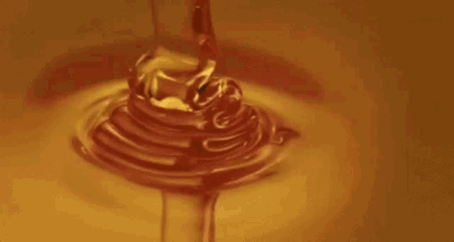 a close up of honey with the words shana tova umetuka