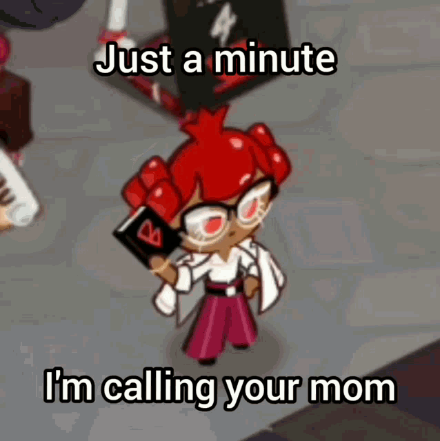 Pomegranate Cookie Mommy GIF - Pomegranate Cookie Mommy Cookie Run GIFs