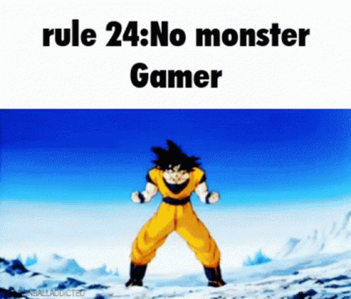 Bruv Rules Rule24 GIF - Bruv Rules Rule24 No Monster Gamer GIFs