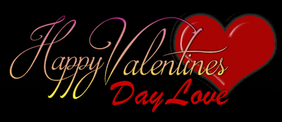 a black background with the words happy valentine 's day love and a red heart