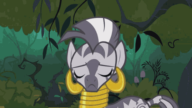Zecora Frown Mlp GIF