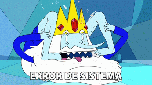 Error De Sistema Ice King GIF - Error De Sistema Ice King Adventure Time GIFs