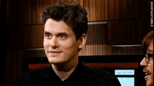 a close up of a man 's face with the words boxoff tumblr in the bottom right corner