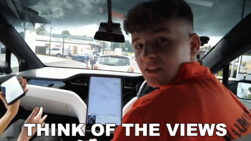 Think Of The Views Adam Beales GIF - Think Of The Views Adam Beales Adam B GIFs