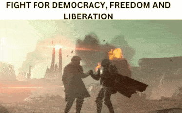 Helldivers 2 Freedom GIF - Helldivers 2 Freedom Democracy GIFs
