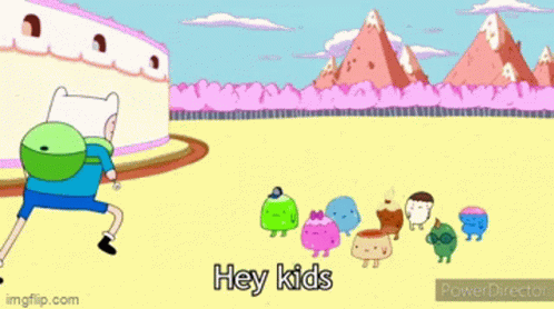 Adventure Time Finn GIF - Adventure Time Finn Hey Kids GIFs