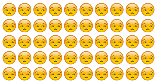 So Annoyed GIF - Emoji Sad Frown GIFs