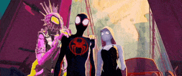 Across The Spider Verse Hobie Brown GIF - Across The Spider Verse Hobie Brown Gwen Stacy GIFs