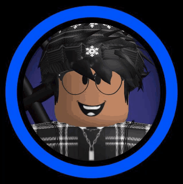 a picture of a roblox character with a bandana and glasses