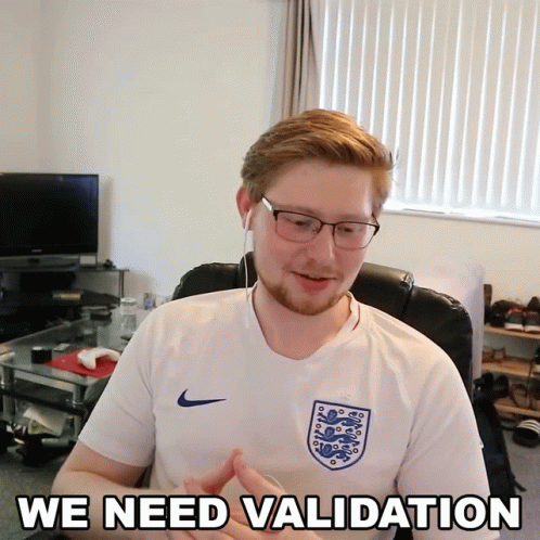 We Need Validation Ollie Dixon GIF - We Need Validation Ollie Dixon Please Confirm With Us GIFs