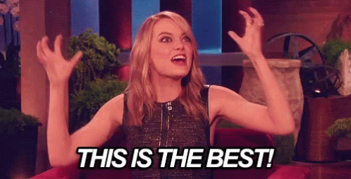 Emma Stone Smile GIF - Emma Stone Smile This Is The Best GIFs