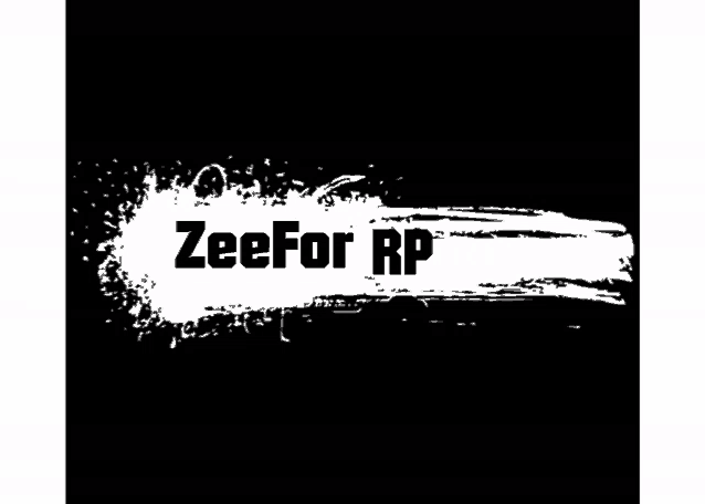 a logo for zeefor rp with a black background