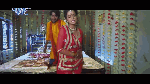 Gudducd3 Saree Romance GIF - Gudducd3 Saree Romance Indian Couple Romance GIFs