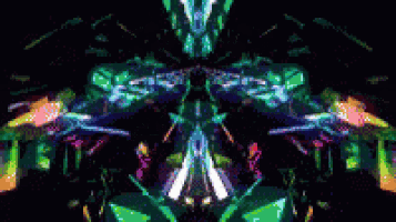 a computer generated image of a colorful background