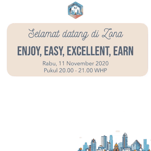 a poster that says selamat datang di zona