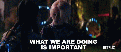 What We Are Doing Is Important Liz Lerue GIF - What We Are Doing Is Important Liz Lerue Kelly Ferguson GIFs