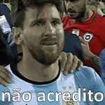 Messichorando Nãoacredito GIF - Messi Crying I Dont Believe This GIFs