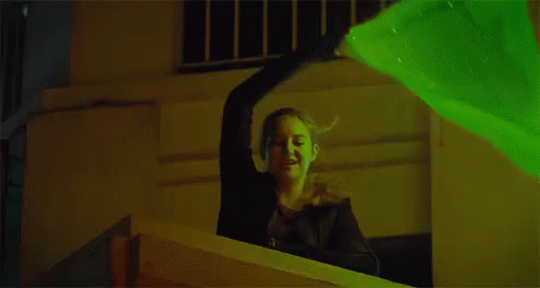 Waving Flag GIF - The Divergent Series Divergent Tris Prior GIFs