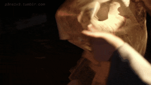 a blurred image of a person 's hand with the website p3ns1v3.tumblr.com in the background