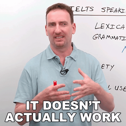 It Doesn'T Actually Work Adam GIF - It Doesn'T Actually Work Adam Engvid GIFs