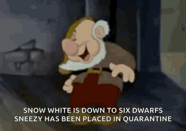 Coronavirus Snow White GIF