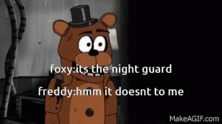Foxy Is Smart Freddy And Friend GIF - Foxy Is Smart Freddy And Friend Pep Talk GIFs