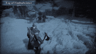 a screenshot of a video game that says fog of fimbolwinter