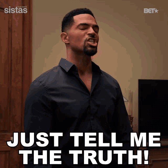 a man says just tell me the truth on a bet advertisement