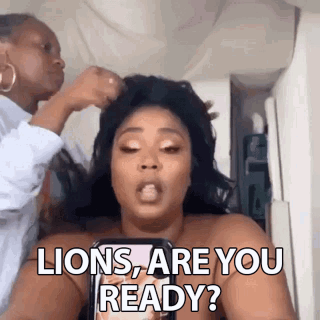 Lions Ready GIF - Lions Ready Come On GIFs