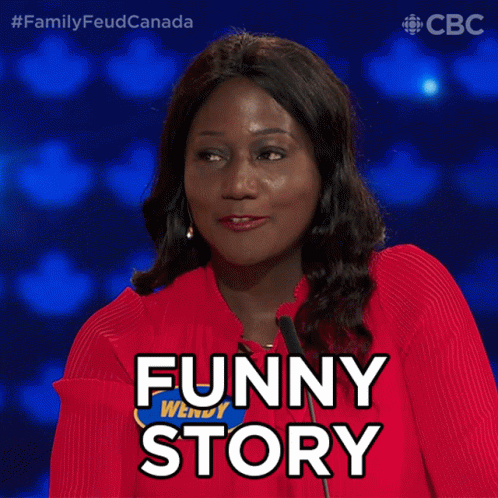 Funny Story Keisha GIF - Funny Story Keisha Family Feud Canada GIFs