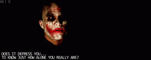 Heath Ledger Joker GIF - Heath Ledger Joker Alone GIFs