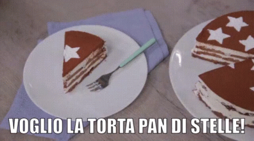 Torta Pan Di Stelle Pan Di Stelle Dolce Pasticciere Dolci Ricetta Mulino Bianco GIF - Cake Bake Pan Di Stelle GIFs