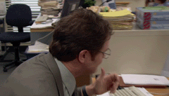 Damn It GIF - The Office Dwight Rainn Wilson GIFs