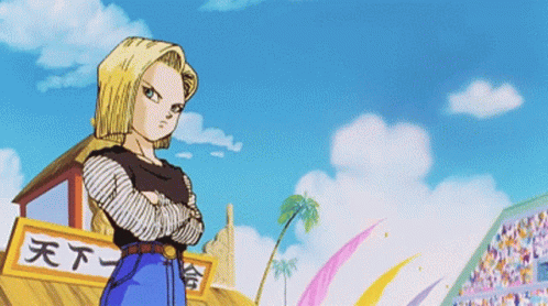 18 Android18 GIF - 18 Android18 Lazuli GIFs