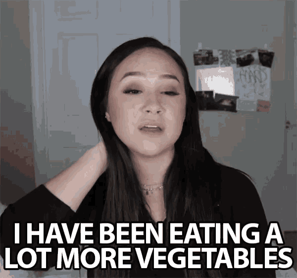 I Have Been Eating A Lot Of Vegetables Eating Healthy GIF - I Have Been Eating A Lot Of Vegetables Eating Healthy Eating Greens GIFs
