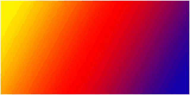 a yellow , red , and purple gradient background with a white border .