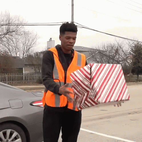 Dropping The Gift Rickey GIF - Dropping The Gift Rickey Letting Go Of A Gift GIFs